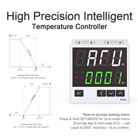 Contrôleur de température numérique intelligent PID haute précision série TC, thermostat industriel multi-entrées, sortie relais pour machine CNC