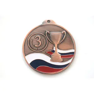 Toptan aşınmaya dayanıklı hatıra madalya madalya spor hatıra Metal madalya özel Metal oyulmuş ucuz spor emaye madalya