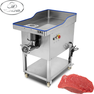 เครื่องบดเนื้อไฟฟ้าเชิงพาณิชย์ เครื่องยัดไส้กรอกอัตโนมัติ สำหรับเนื้อวัว/หมู/ปลา โรงอาหารและร้านอาหาร - Product Image 1