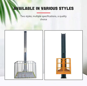 Elevador Hidráulico Eléctrico de Alta Calidad para Uso en Apartamentos, Montado en Pared Vertical, para Carga en Almacenes - Product Image 3