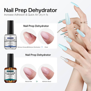 Private Label 15ml naturale Nail Prep deidrato <span class=keywords><strong>acido</strong></span> libero legame proteico Primer per <span class=keywords><strong>unghie</strong></span> acriliche - Product Image 6