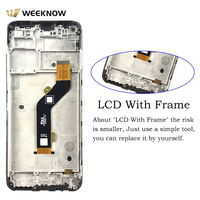 Prix de gros usine Nouvel écran LCD OEM pour Infinix Hot 10 X682B X682C, numériseur complet avec cadre, remplacement d'écran