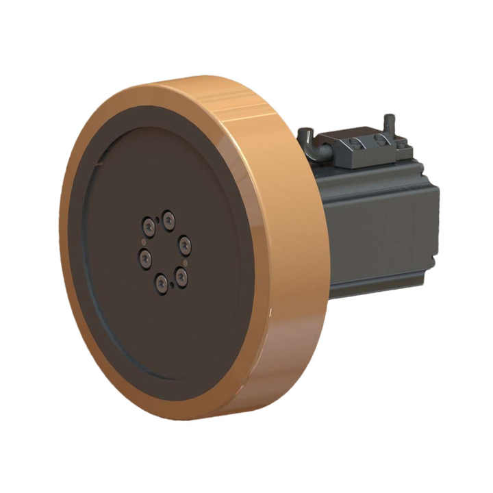 Forklift Agv Motor Driving Wheel Unit For Automatic Navigation ...