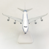 Modèle d'avion solide en alliage de 20cm Boeing B747 prototype modèle de vol de simulation peint en usine modèle d'avion