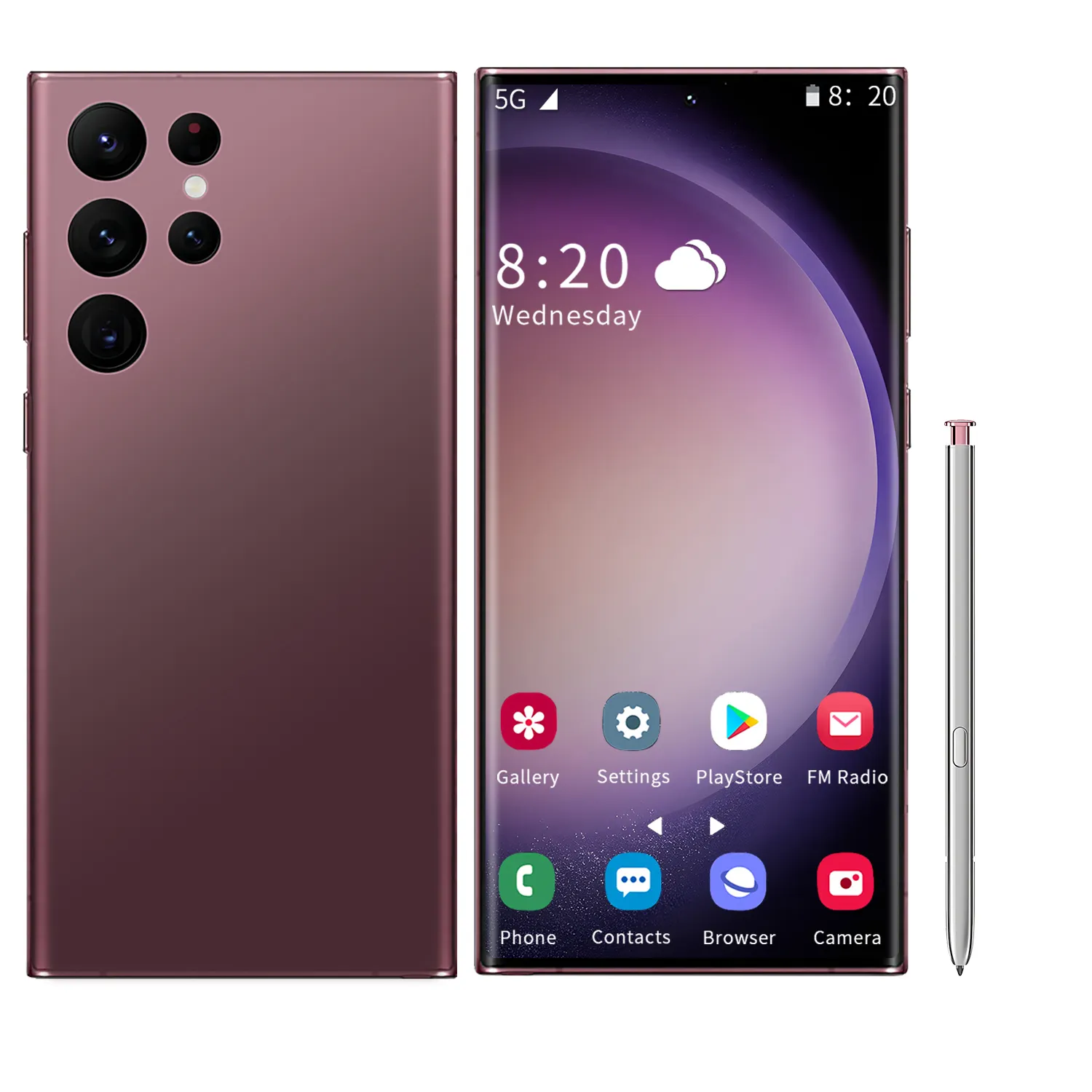 グローバルバージョンS23電話16GB1テラバイトフルスクリーン携帯電話7.2インチHD携帯電話24MP 48MP 5800mAh5Gゲーミングスマートフォン