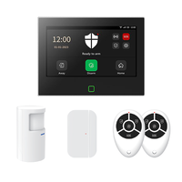 7 Inch HD Smart Alarm System Wireless WiFi 4G Tuya Smart Home Security Protection Works With Alexa Google APP Remote Control