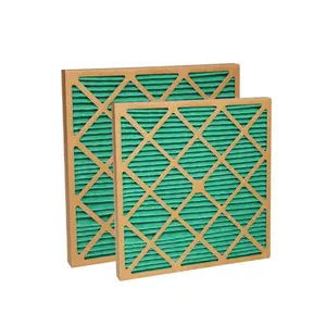 Custom High Quality Air Conditioning Medium Effect Plate Filter Paper Frame Pre-filter Primary Efficiency Air Filter