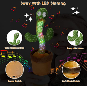 Brinquedo de Cacto Dançante Personalizado, Brinquedo de Cacto de Pelúcia que Recebeu Boa Aceitação - Product Image 2