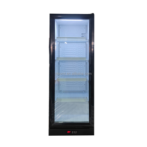Enfriador Vertical de Vino y Bebidas con Puerta de Vidrio e Iluminación LED, 220V, Equipo de Refrigeración con Compresor, Exhibidor Refrigerado para Almacenamiento Instantáneo de Bebidas - Product Image 5