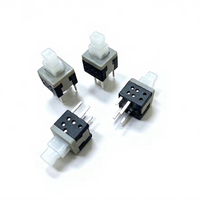 Interrupteurs pour Glocks, bouton-poussoir vertical DIP autobloquant de 5,8 mm par 5,8 mm
