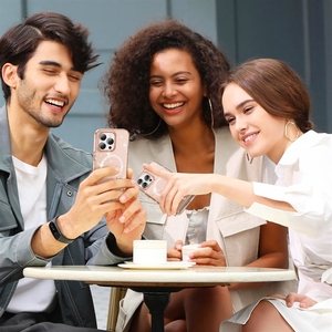 Sang Trọng Long Lanh Sao Trường Hợp Đối Với iPhone 17 Pro Max 16 Cộng Với 15 Pro Max 14 Cộng Với 13 UV Máy In Trường Hợp Tùy Chỉnh Sản Phẩm 2500 Gauss Từ Tính - Product Image 4