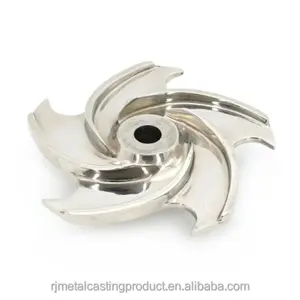 Customized Stainless Steel Investment Casting Pump Impeller
