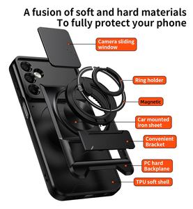 Accessoires pour smartphones en gros, coque de protection arrière magnétique résistante aux chocs pour Samsung Galaxy A15 <span class=keywords><strong>5g</strong></span> - Product Image 2