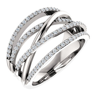 Anello con Design a Nodo Intrecciato, Stile Semplice, Anello per Dito Mignolo - Product Image 1