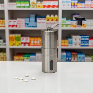 Trituratore di Pillole in Acciaio Inossidabile di Grado Alimentare, Capacità 20g - Product Image 1