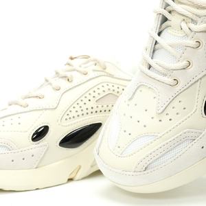 Chaussures de sport décontractées pour hommes de haute qualité, respirantes, en mesh, à lacets, couleur blanche, pour la course et la marche, anti-odeur - Product Image 6