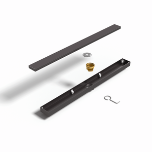 Drain de <span class=keywords><strong>douche</strong></span> linéaire rectangulaire en acier inoxydable SUS304, surface brossée, carrelable à l'arrière, anti-odeur, résistant à la corrosion - Product Image 6