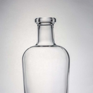 Venta Al Por Mayor Botella De Vidrio Transparente Personalizada Para Licor De Whisky Y Tequila De 750ml Con Tapas - Product Image 6