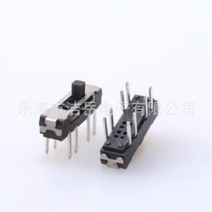 Interruptor de Palanca Vertical de 8 Pines y 3 Posiciones, 16 mm, Resistente a Altas Temperaturas, a Prueba de Polvo IP40, para Aplicaciones Electrónicas - Product Image 3