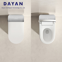 Toilette intelligente japonaise haut de gamme, électrique, automatique, sensible à la température, pour la maison intelligente, toilette monobloc intelligente pour salle de bain