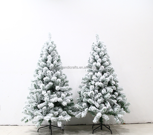 2025 nóng bán giáng sinh trang trí kích thước lớn Cây giáng sinh đổ xô cây PVC giáng sinh cho bán - Product Image 5