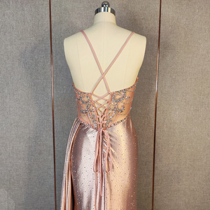 <span class=keywords><strong>Vestidos</strong></span> <span class=keywords><strong>de</strong></span> Noche <span class=keywords><strong>de</strong></span> Cristal Elegantes y a la Moda, <span class=keywords><strong>Vestidos</strong></span> <span class=keywords><strong>de</strong></span> <span class=keywords><strong>Gala</strong></span> con Cuentas <span class=keywords><strong>de</strong></span> Lujo, Estilo Sirena, Sensuales, Elegantes, <span class=keywords><strong>Vestidos</strong></span> Largos <span class=keywords><strong>de</strong></span> Fiesta para Mujer - Product Image 4