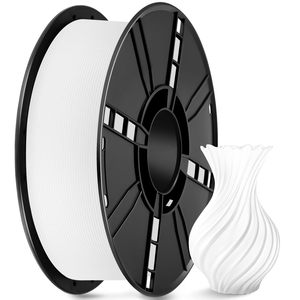 เส้นใยสำหรับเครื่องพิมพ์ 3 มิติ 1 กก. วัสดุความเร็วสูง สีขาว PLA+ วัสดุสิ้นเปลือง 1.75 มม. คุณภาพเรียบเนียน ทนทานสูง วัสดุสิ้นเปลืองสำหรับ FDM - Product Image 1