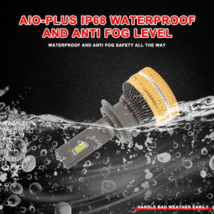 Sistema de Faros LED para Automóvil FSYLX K5C K13 MAX, 130 W, 13000 Lm, 6000 K, H1, H3, H4, H7, H11, 9005, 9006, Lámpara LED para Accord, Fiat, <span class=keywords><strong>Toyota</strong></span> - Product Image 2