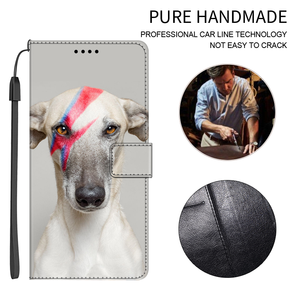 Custodia fai da te Flip in pelle per <span class=keywords><strong>iphone</strong></span> 17 17pro 17pro Max 17air custodia <span class=keywords><strong>foto</strong></span> con stampa personalizzata - Product Image 3