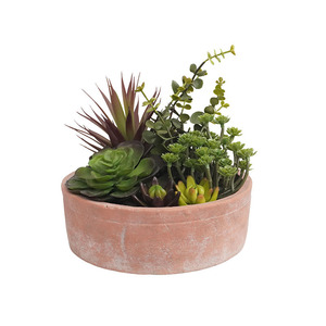 OH NGHỆ THUẬT Thương hiệu Mới hỗn hợp mọng nước chậu cây nhân tạo hỗn hợp mọng nước trong đất nung nồi cho văn phòng trang trí - Product Image 3