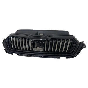 Accessoires de voiture les plus vendus Kit de carrosserie de mise à niveau Grille de pare-chocs avant ABS avec ACC pour VW <span class=keywords><strong>Skoda</strong></span> Octavia 2020 2021 2022 - Product Image 1