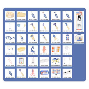 Ensemble de jeu de docteur pour enfants, 42 pièces, valise médicale avec son et lumière, jouet de jeu de rôle pour 3-9 ans, cadeau d'anniversaire - Product Image 5