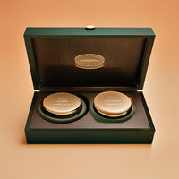 Scatola Regalo di Lusso in Cartone Personalizzata con Logo, Goffratura, Laminazione Opaca e Fodera in Spugna per Cosmetici, Skincare e Trucchi