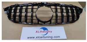 Grille de haute qualité XLstyling pour <span class=keywords><strong>Mercedes</strong></span> <span class=keywords><strong>Benz</strong></span> A CLASS W176 2012-2015 mise à niveau nouvelle calandre GTR - Product Image 2