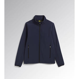 Chaqueta de Seguridad de Alta Visibilidad Diadora Softshell Level Litework, Azul Clásico, Talla XL, Ropa de Trabajo Reflectante - Product Image 1