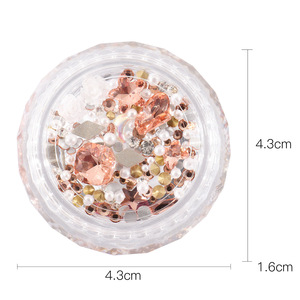 Adornos de Uñas, Cristales de Mariposa, Mezcla de Tamaños, Brillantina para Decoración de Uñas - Product Image 6
