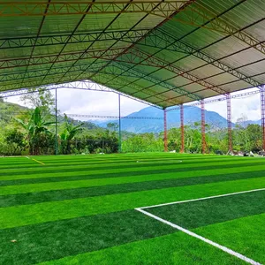 プロテニスコートサッカー/サッカーフィールドヤードスポーツフローリング人工芝人工芝の製造