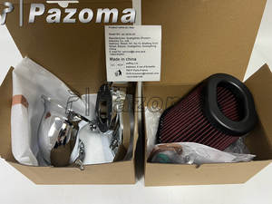 Filtre à air haute performance pour moto Harley Softail/Toruing/Freewheeler 2017-2024 | Filtre réutilisable lavable/Chrome/Noir - Product Image 6