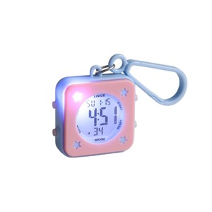 Minuteur de cuisine numérique LCD lumineux étanche, créatif et mignon, avec fonction d'<span class=keywords><strong>alarme</strong></span>, montre et <span class=keywords><strong>chronomètre</strong></span>, pour enfants, porte-clés et sacs - Product Image 4