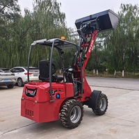 Caricatore Agricolo Elettrico Mini da 500kg, Completamente Elettrico, Alimentato a Batteria, Articolato