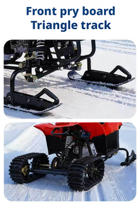 Vente directe d'usine, motoneige à essence haute performance, <span class=keywords><strong>snowscoot</strong></span>, <span class=keywords><strong>ski</strong></span>, véhicule neige pour les loisirs de plein air - Product Image 4