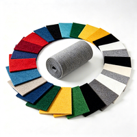 Gebürsteter Polyester-Ausstellungsteppich mit Samteffekt für Messestände, Eventdekoration und Bodenbelag