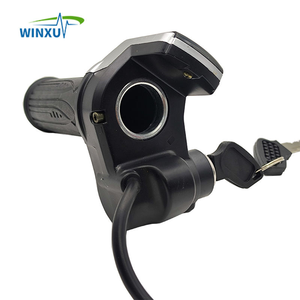 Acelerador de Giro para Bicicleta Eléctrica, 24V 36V 48V 60V, con Bloqueo, Indicador LED de Nivel de Batería, para Scooter Eléctrico, Bicicleta, Triciclo - Product Image 3