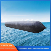 Airbags marins personnalisés par le fabricant pour le sauvetage de navires coulés, grands airbags gonflables en caoutchouc naturel pour la manutention d'objets lourds en mer