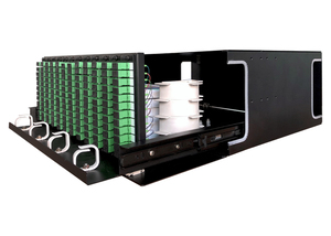 KEXINT 144 Lõi <span class=keywords><strong>4u</strong></span> * 19 "FTTH Rack Mount Full Load Khung Phân Phối Sợi Quang ODF Với SC/APC <span class=keywords><strong>Patch</strong></span> Cord Pigtail - Product Image 2