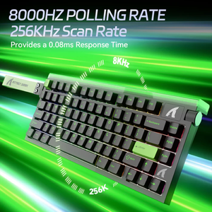 Clavier de jeu filaire Attack <span class=keywords><strong>Shark</strong></span> R85 HE, 75 %, à effet Hall, déclenchement rapide, clavier mécanique RGB avec taux de polling 8K - Product Image 5
