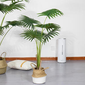 Bonsaï de palmier <span class=keywords><strong>Areca</strong></span> de Californie, plante verte artificielle en plastique, ornement en forme d'éventail sur pied, salon, remise de diplôme, Halloween - Product Image 3