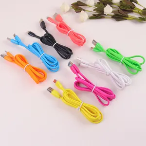 Environmentally Friendly TPE Durable 1M Various Colors Charging USB Data Cable For Mobile Phone Accessories Cable Usb Tipo C