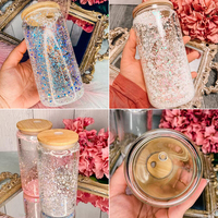 Vente en gros de gobelets en verre transparent à double paroi de 20 oz et 16 oz, écologiques, pour soda et bière, avec poignée et paille