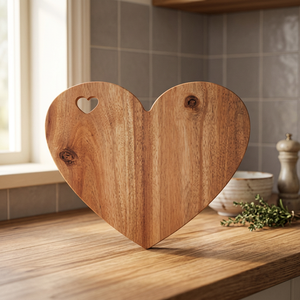 Plateau de service à pizza rectangulaire en bois écologique, durable, épaissi de 1,5 cm, non toxique, réutilisable, planche à découper, compatible lave-vaisselle - Product Image 1